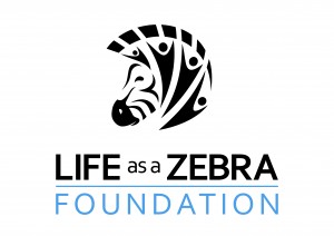 life as a zebra foundation logo